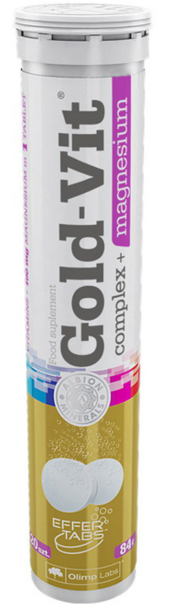 Магній Б6 Gold-Vit complex magnesium 20 tabs