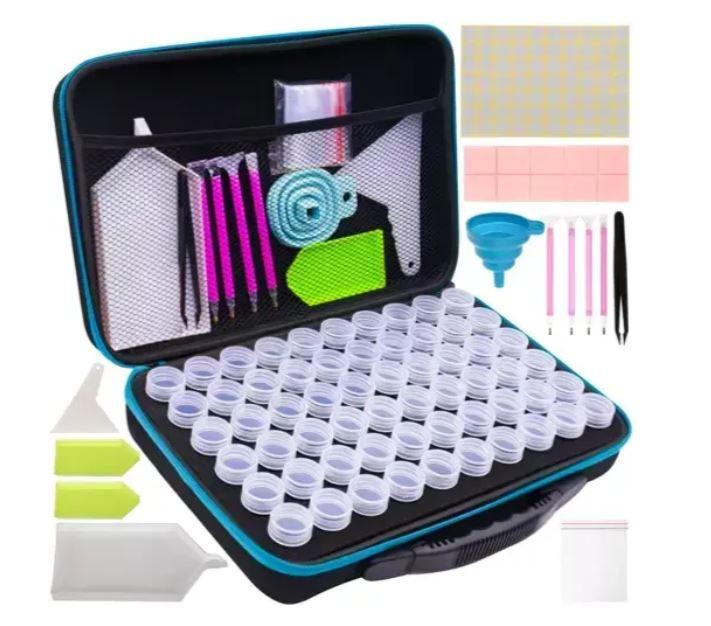 Аксесуари для алмазної вишивки в кейсі Malatec 19184 Польща, фото 1