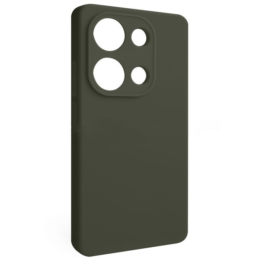 Чохол Full Silicone Case для Xiaomi Redmi Note 13 Pro 4G Dark Olive, фото 1