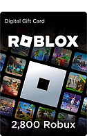 Roblox Gift Card 2800 ROBUX (КОД) Все регионы