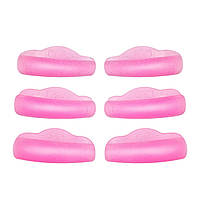 Набор валиков для ламинирования Oko Hollywood Pink, 3 пары (M, L, XL) - розовые