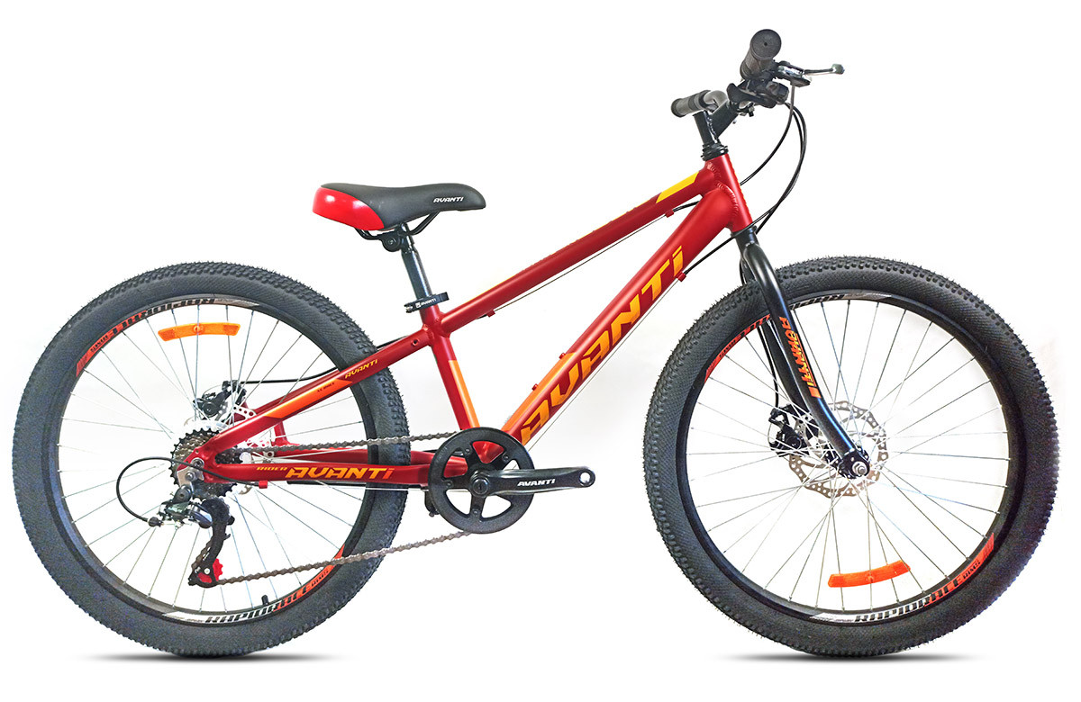 Велосипед підлітковий 24 Avanti Rider RIGID 11" помаранчевий