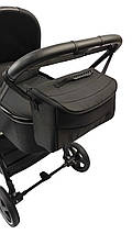 Універсальна коляска 3в1 FreeON (автокрісло 0+, практична сумка, кошик) Zack Black 80685 Чорна, фото 2