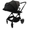 Універсальна коляска 3в1 FreeON (автокрісло 0+, практична сумка, кошик) Zack Black 80685 Чорна, фото 7