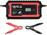 Зарядний пристрій YATO з LCD дисплеєм YATO YT-83002 6V-2А 12V-10А, МАКС. 200 Aгод, фото 3