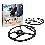 💙Льодоступи на взуття Magic Spiker 3 пари, чорні снігоступи протиковзкі накладки на взуття, фото 2