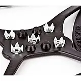 💙Льодоступи на взуття Magic Spiker 3 пари, чорні снігоступи протиковзкі накладки на взуття, фото 3