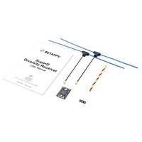 Приемник сигнала BetaFPV SuperD RX ELRS FPV дрона 915МГц с 2 антеннами