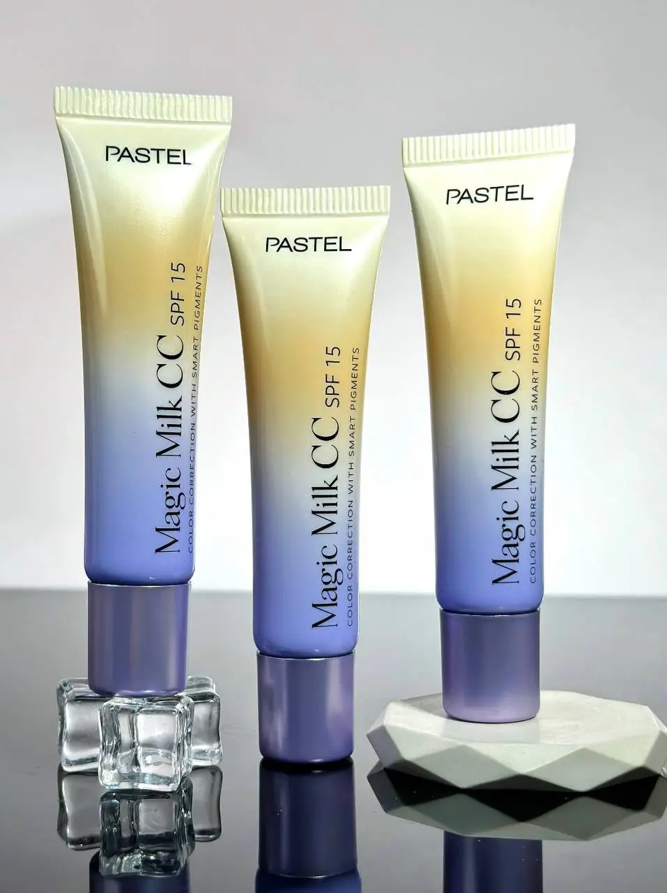 СС крем Magic Milk SPF 15 Pastel Корекція кольору з розумними пігментами 30 мл