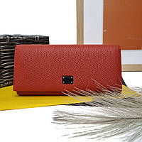 Жіночий гаманець-портмоне штучна шкіра теракотовий Арт.F22503-1 orange Fuerdanni (54)