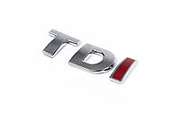 Надпись Tdi OEM, Красная І для Volkswagen T5 Transporter 2003-2010 гг