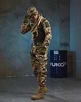 Тактическая армейская форма пиксель, летняя военная форма, костюм тактический пиксель зсу kc996