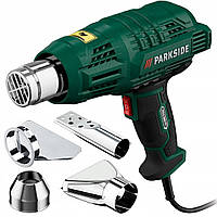Електричний будівельний фен 2 режими з 4 насадками Parkside (PHLG 2000 F5)