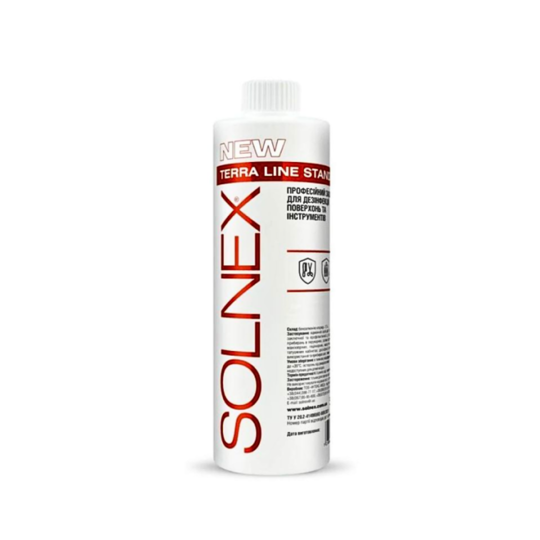 Концентрат для дезінфекції поверхонь та інструментів SOLNEX Terra Line Standart 500 ml