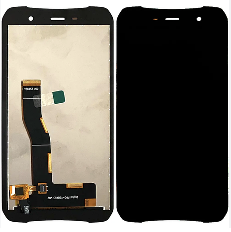 Дисплей (екран) для Doogee S35/S35 Pro + touchscreen, чорний, фото 1