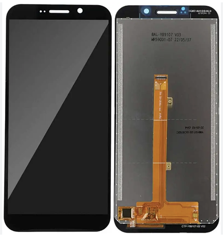 Дисплей (екран) для Doogee X97/X97 Pro + touchscreen, чорний, фото 1