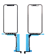 Тачскрин (сенсор) для iPhone 11 Pro, чорний, без мікросхеми, з OCA-плівкою, із сіткою динаміка, з олеофобним