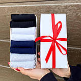 Набір шкарпеток чоловічих коротких різнобарвних літніх легких практичних 41-45 8 пар на подарунок парню BG, фото 10