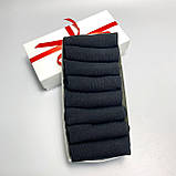 Набір шкарпеток жіночих коротких чорних літніх трикотажних 36-40 8 пар на крутий подарунок дівчині BG, фото 4