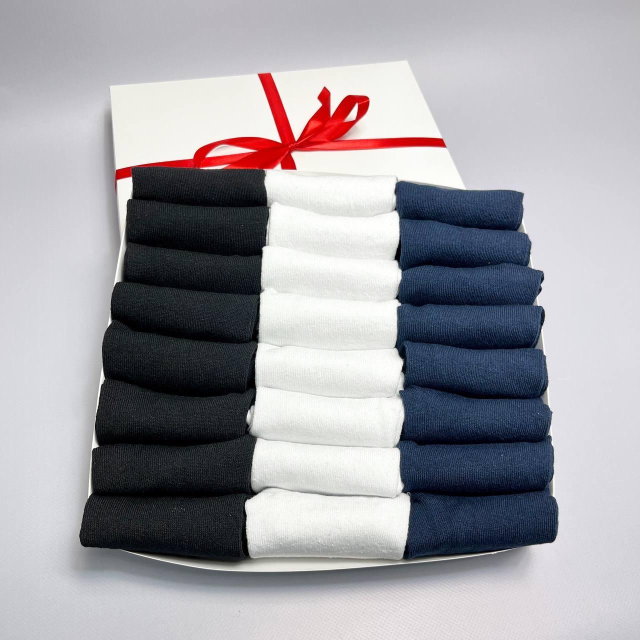 Комплект шкарпеток жіночих коротких різнобарвних літніх однотонних базових 36-40 24 пари на подарунок для жінок BG, фото 1