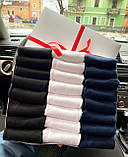 Комплект шкарпеток жіночих коротких різнобарвних літніх однотонних базових 36-40 24 пари на подарунок для жінок BG, фото 3