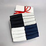 Набір шкарпеток чоловічих коротких легких базових однотонних якісних 41-45 16 пар для хлопця BG, фото 2