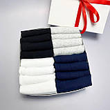 Набір шкарпеток чоловічих коротких легких базових однотонних якісних 41-45 16 пар для хлопця BG, фото 6