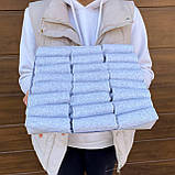 Бокс шкарпеток чоловічих коротких літніх сірих базових однотонних міцних 41-45 24 пари в подарунковій коробці BG, фото 3