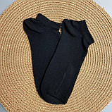 Бокс шкарпеток жіночих укорочених літніх чорних однотонних 36-40 16 шт. у подарунковому пакованні для жінок BG, фото 4