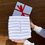 Набір шкарпеток жіночих коротких літніх білих базових 36-40 16 шт. у подарунковому пакованні для дівчат BG, фото 4