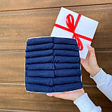 Прикольний комплект шкарпеток жіночих коротких синіх якісних 36-40 16 пар на подарунок жінці BG, фото 4