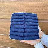 Прикольний комплект шкарпеток жіночих коротких синіх якісних 36-40 16 пар на подарунок жінці BG, фото 5