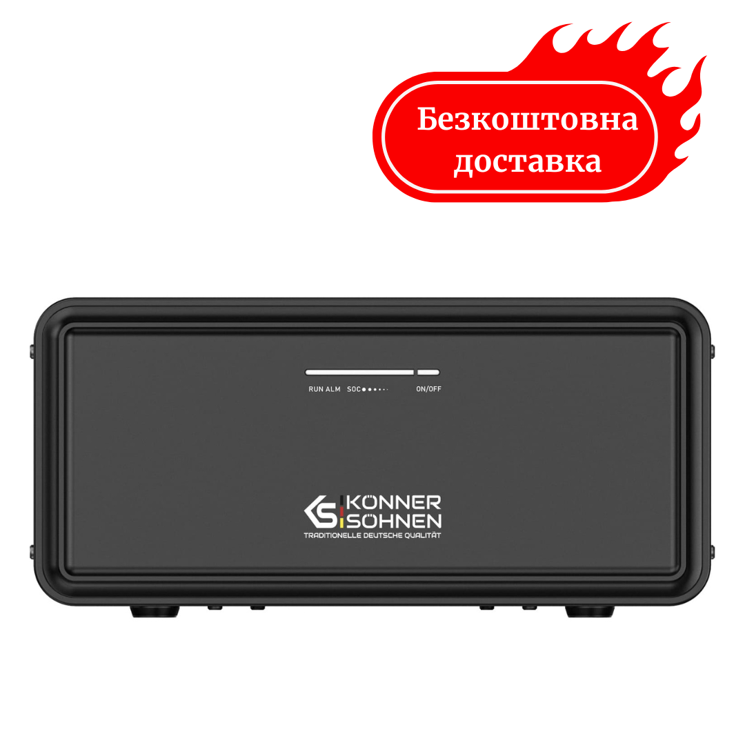 Додаткова батарея до портативної електростанції KS EXB-2400 2400 Вт Медапаратура, фото 1