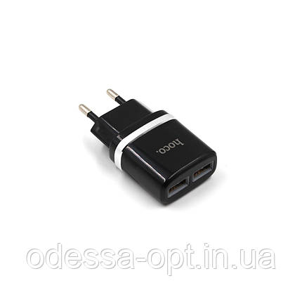 Адаптер Hoco 2 USB C12, фото 1