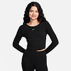 ФУТБОЛКА З ДОВГ. РУК W NSW NK CHLL KNT  MRIB LS TOP FN3661-010