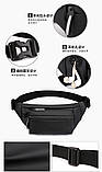 Нагрудна сумка чоловіча, водонепроникна, для мобільного телефона, поясна сумка гуртом Унісекс ОПТ, фото 6