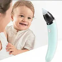 Детский электронный аспиратор, безопасный соплеотсос для носа, назальный karl111 PS