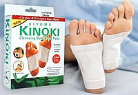 Патчи для вывода токсинов оздоравливающий пластырь для ступней киноки 10шт уход за кожей ног