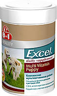 Мультивитаминный комплекс 8in1 Excel Multi Vit-Puppy для щенков таблетки 100 шт (404842210863 ZZ, код: 7581610