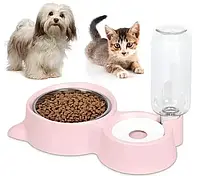 Годівниця з напувалкою для домашніх тварин DOG & Cat bowl | Посуд для собак та кішок 5095552021128 PS