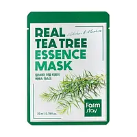 Тканинна маска для обличчя FarmStay Real Tea Tree Essence Mask з екстрактом чайного дерева, 23 мл
