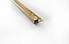 Зовнішній куточок для плитки 12.5 мм нержавіюча сталь золото полірований 2.7 м SGQ12, фото 8