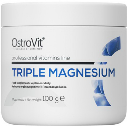 Магній OstroVit Triple Magnesium 100 г, фото 1