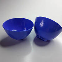 Чашка резиновая для гипса средняя (синяя)