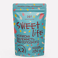 Заменитель сахара на основе эритрита, инулина и стевии Health Hunter (Sweet Life) 280 г