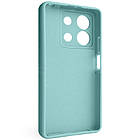 Чохол Full Silicone Case для Xiaomi Redmi Note 13 5G Turquoise, фото 2