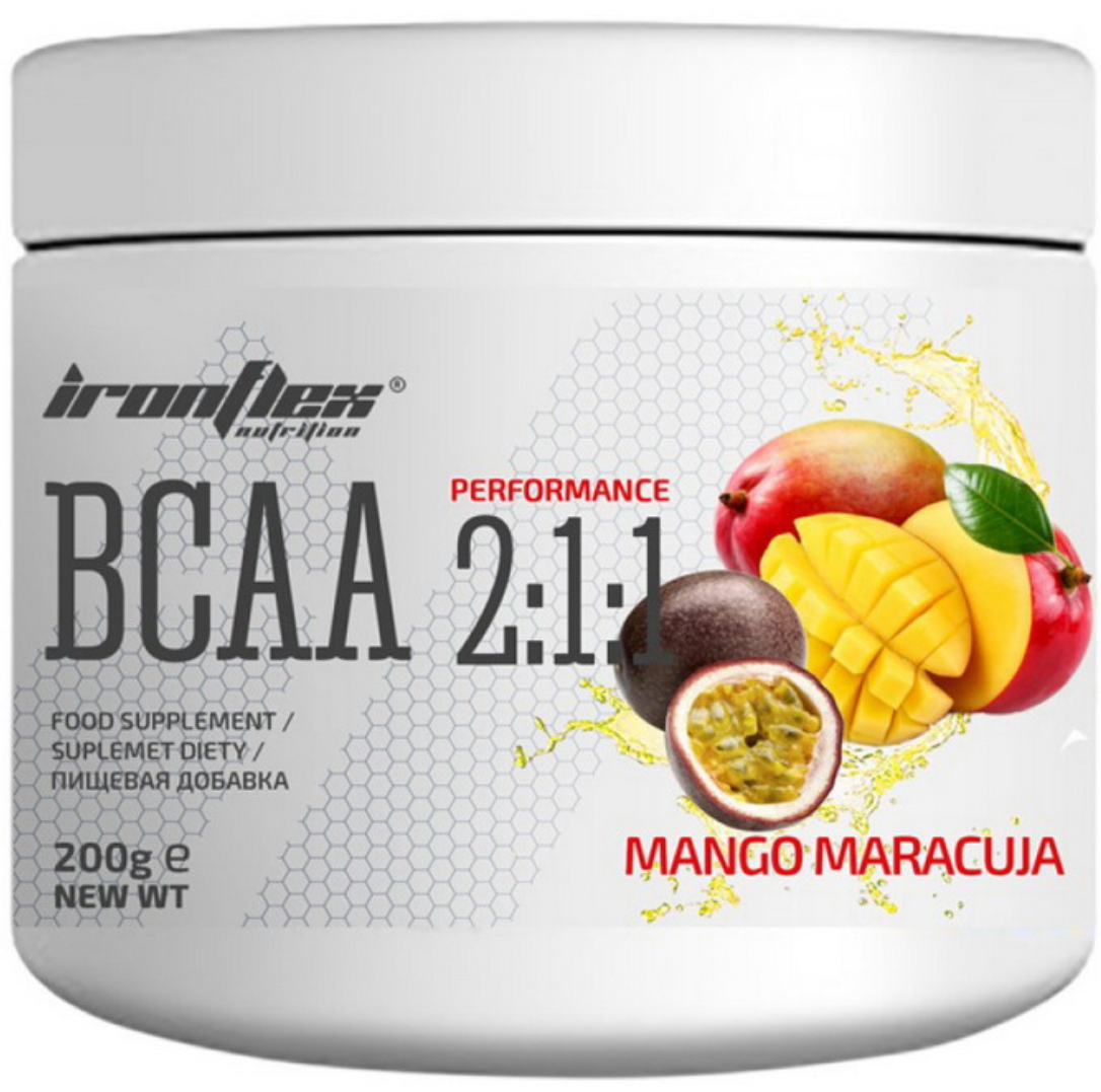 Амінокислота IronFlex BCAA 2:1:1 200 гр