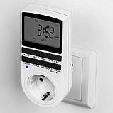 Розетка з таймером РТЦ-3 (Дисплей з підсвіткою), фото 4