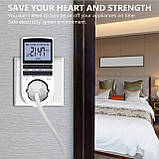 Розетка з таймером РТЦ-3 (Дисплей з підсвіткою), фото 7