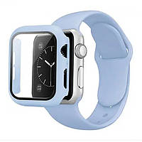 Ремінець Silicon & Glass Apple Watch 42 mm Ice Blue Ц-000072240